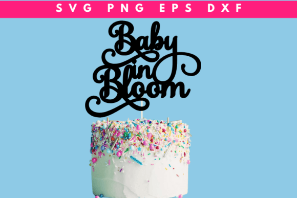 Baby in Bloom Cake Topper Review
