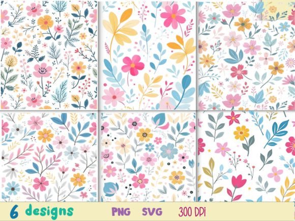 Bright Floral and Striped Pattern Artwork Review