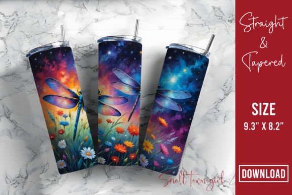 Dragonfly Floral Tumbler Png Review