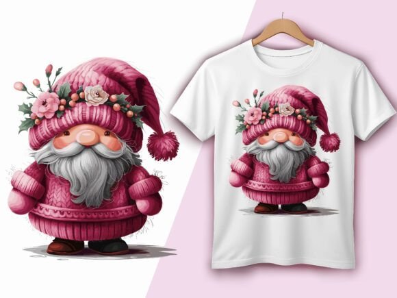 Festive Pink Floral Christmas Gnome Review