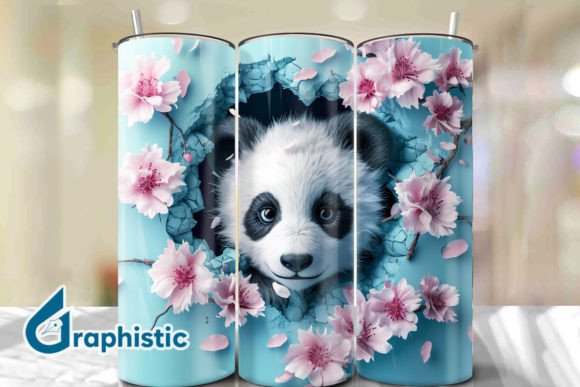 Floral Panda Break Hole Tumbler Wrap 35 Review