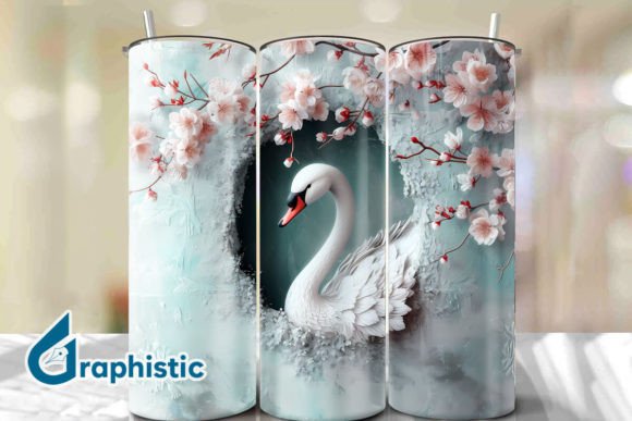 Floral Swan Break Hole Tumbler Wrap 37 Review