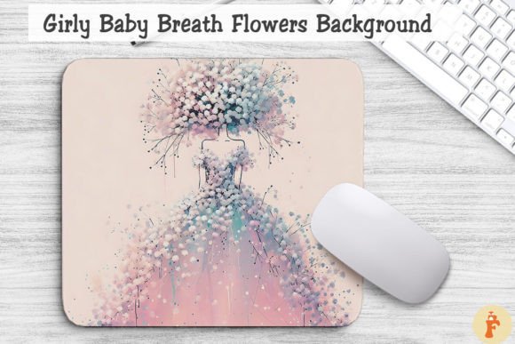 Girly Baby Breath Flowers Background Review