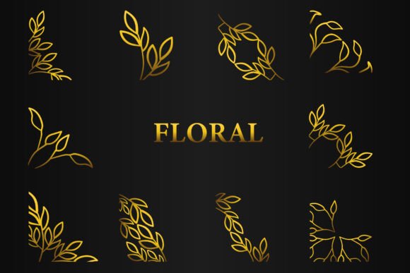 Golden Floral Frame Corner V2 Review