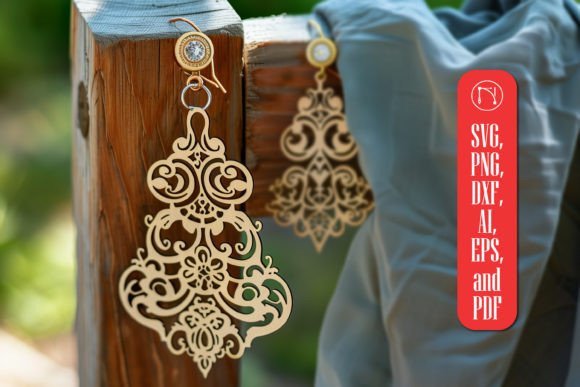 Summer Earrings Laser Cut SVG Review