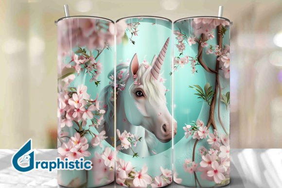 Valentine Unicorn Floral Tumbler Wrap 28 Review