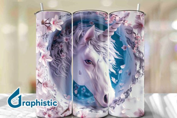 Valentine Unicorn Floral Tumbler Wrap 39 Review